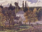 Camille Pissarro Villa at L-Hermitage,Pontoise oil painting on canvas
